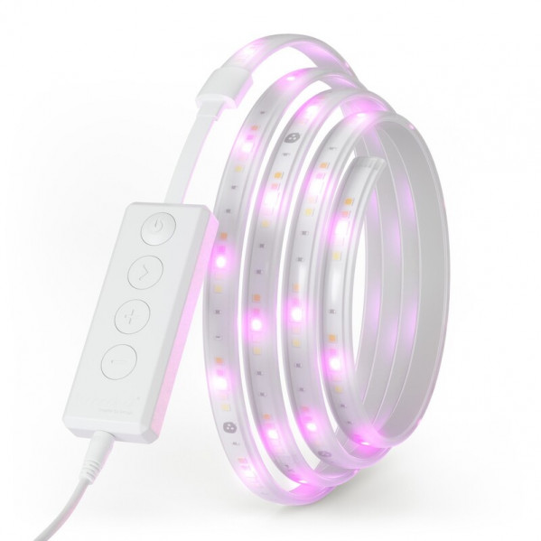 Розумна світлодіодна стрічка Nanoleaf Essentials Lightstrip Starter Kit Apple HomeKit, 2м (NL55-0002LS-2M)