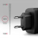 Зарядний пристрій Axagon 45W Black (ACU-PQ45)