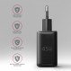 Зарядний пристрій Axagon 45W Black (ACU-PQ45)