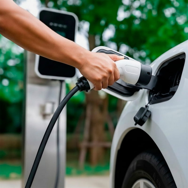 Кабель EnerGenie для заряджання електромобіля Type 2,3х32А (22КВт), 3-фазний (EV-T2MF-22KW-4M)