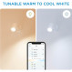 Світильник точковий накладний розумний WiZ Imageo Spots 5W 2200-6500K RGB Wi-Fi White (929002658701)