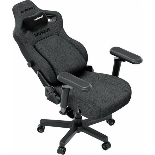 Крісло для геймерів Anda Seat Kaiser 4 V2 Size XL PVC Dark Gray Fabric (AD12YDDC-XLL-20-GB-CF-03)