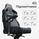 Крісло для геймерів Anda Seat Kaiser 4 V2 Size XL PVC Dark Gray Fabric (AD12YDDC-XLL-20-GB-CF-03)