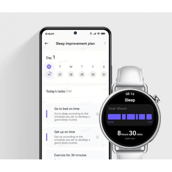 Смарт-годинник Xiaomi Watch S4 41mm White (BHR07VUGL)