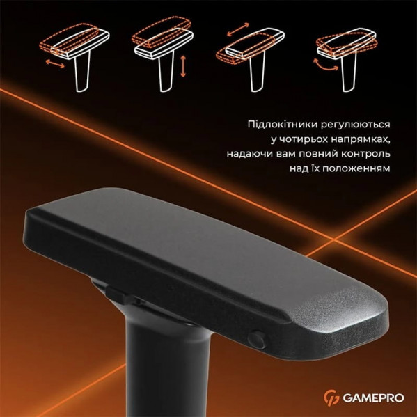 Крісло для геймерів GamePro GC775DG Fabric Dark Grey