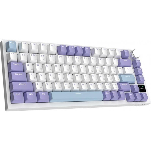 Клавіатура бездротова Ajazz AK820 Pro Gift Switch Purple (AK820PRO-G-PWB)