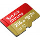 Карта пам`ятi MicroSDXC 256GB UHS-I/U3 Class 10 SanDisk Extreme A2 R190/W130MB/s (SDSQXAV-256G-GN6MN)
