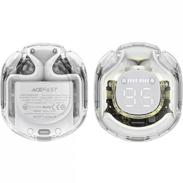 Bluetooth-гарнітура Acefast T8 White Moon (6974316282228)