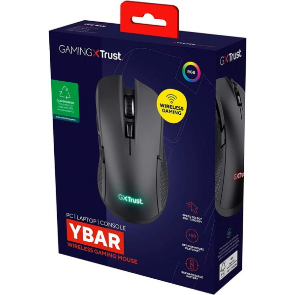 Миша бездротова Trust GXT 923 Ybar WL Black (24888)