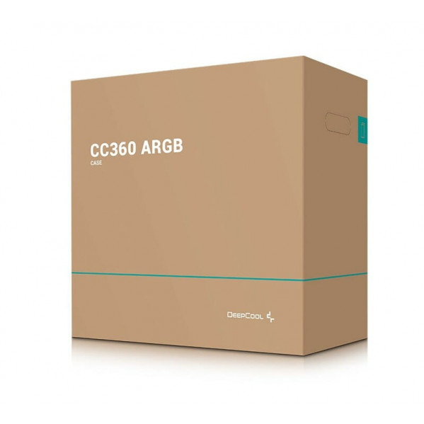 Корпус DeepCool CC360 ARGB (R-CC360-BKAPM3-G-1) без БЖ