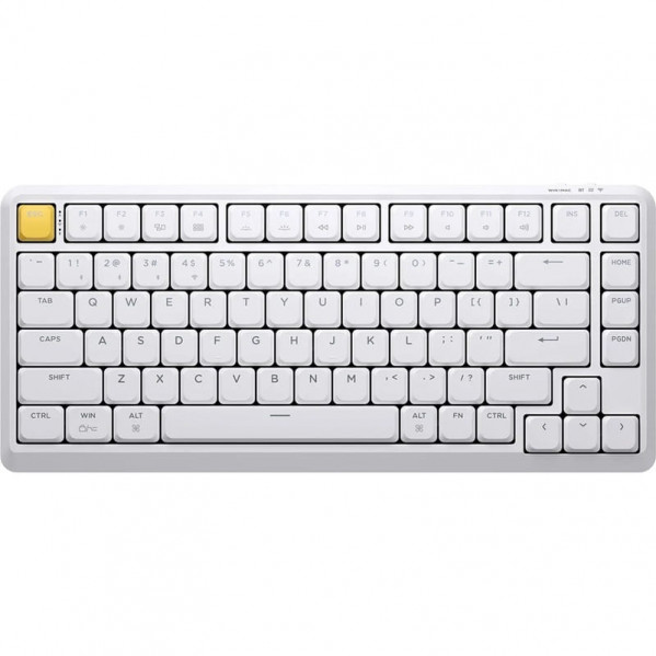 Клавіатура бездротова Keychron J1, K Pro Banana, Hot-Swap, RGB White (J1-Q4-UA)