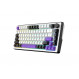 Клавіатура Hator Hellyberry HK75 White/Violet