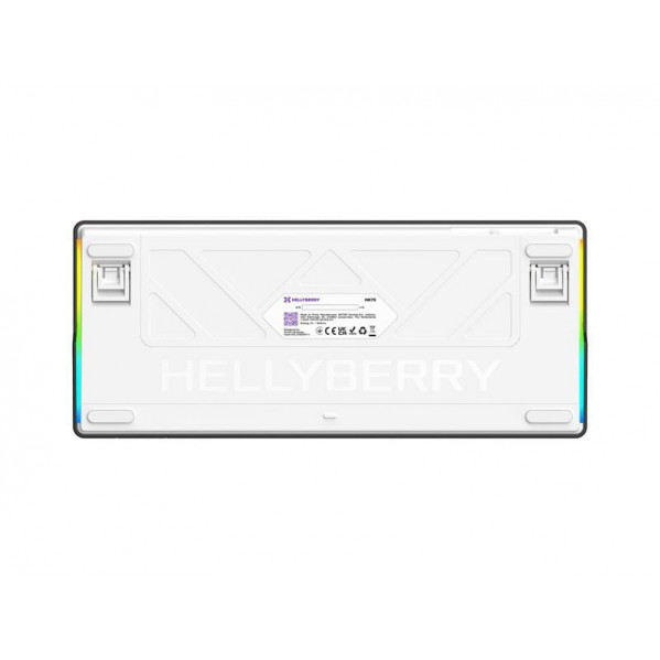 Клавіатура Hator Hellyberry HK75 White/Violet