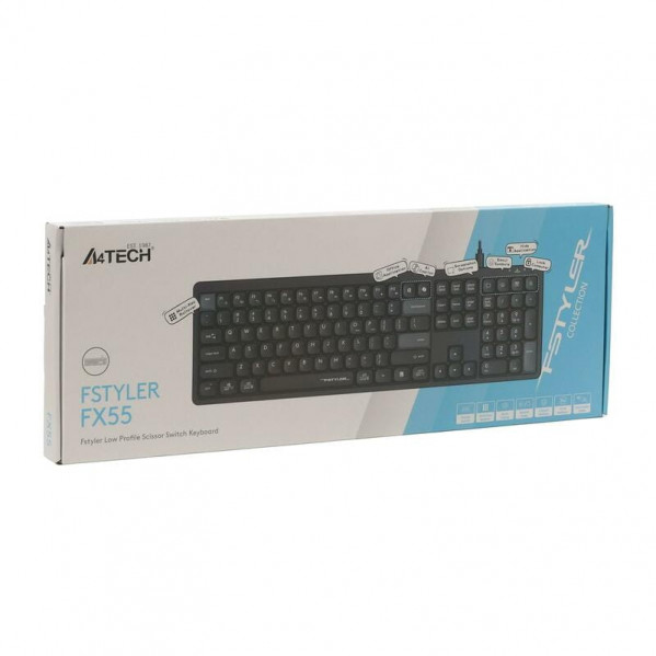 Клавіатура A4Tech FX55 Black