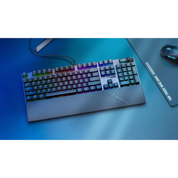 Клавiатура Asus ROG Strix Scope II X Black (90MP03XG-BKMA00)