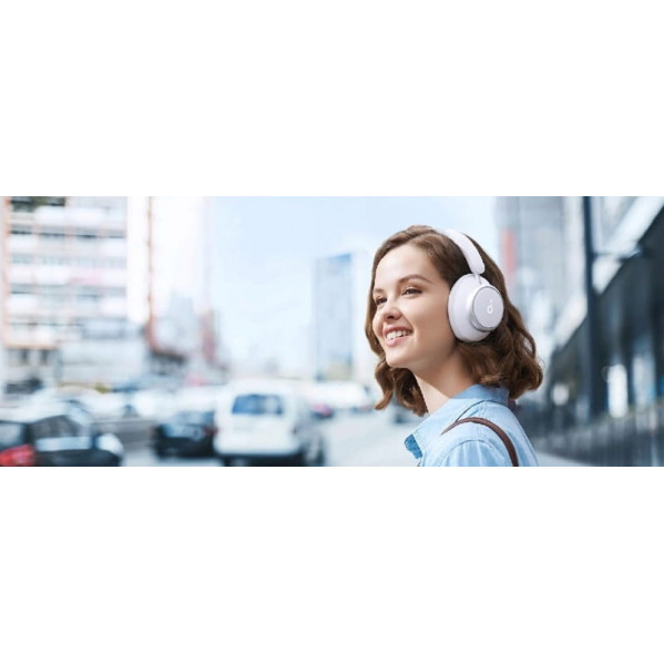 Bluetooth-гарнітура Anker SoundCore Space Q45 White (A3040G21)