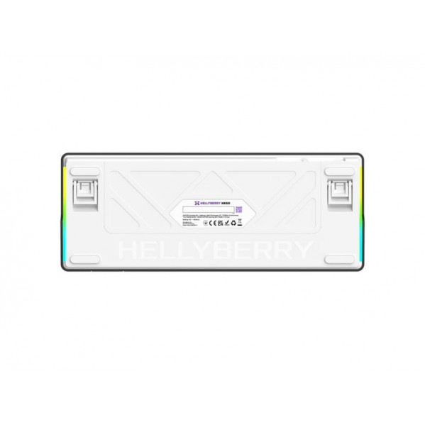 Клавіатура Hator Hellyberry HK60 White/Violet