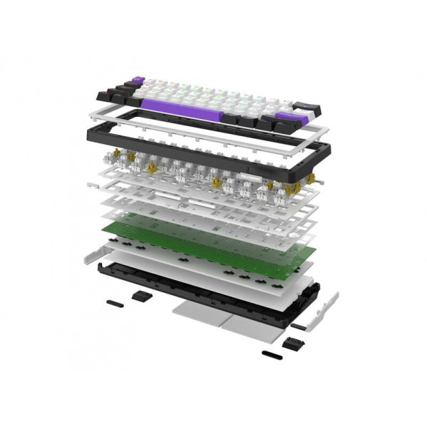 Клавіатура Hator Hellyberry HK60 White/Violet