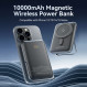 Універсальна мобільна батарея Vention Magnetic Wireless 10000mAh 20W Black (FHNB0)