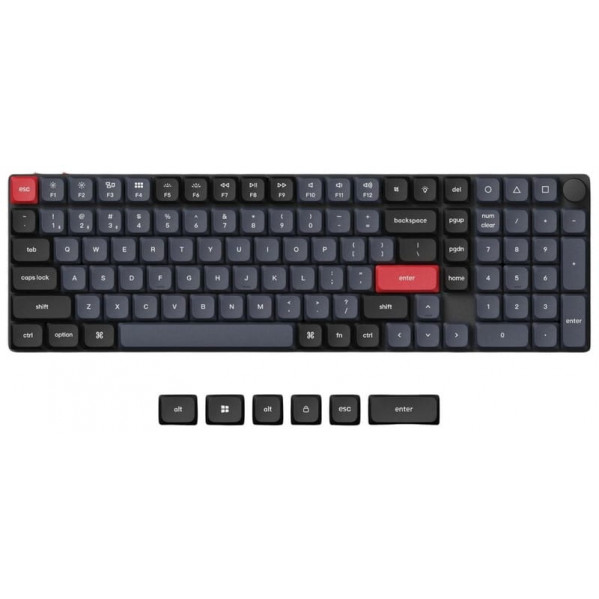 Клавіатура бездротова Keychron K17 PRO 100Key (K17P-B1-UA)