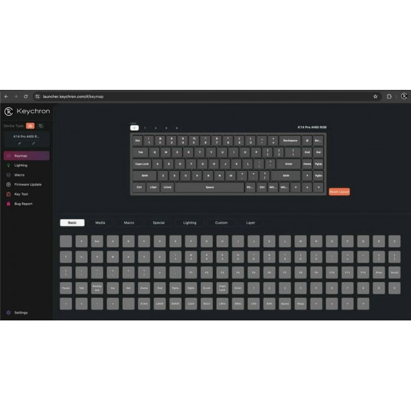 Клавіатура бездротова Keychron K17 PRO 100Key (K17P-B1-UA)