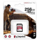 Карта пам`яті SD  256GB UHS-II U3 Class 10 Kingston Canvas React Plus R300/W260MB/s (SDR2/256GB)