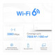 WiFi Mesh-система Mercusys Halo H80X 3-pack