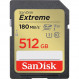 Карта пам`яті SDXC 512GB UHS-I/U3 Class 10 SanDisk Extreme R180/W130MB/s (SDSDXVV-512G-GNCIN)