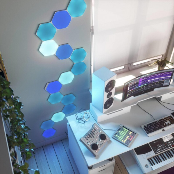 Додаткова панель Nanoleaf Shapes Hexagons, 1 шт. (NL42-0001HX-1PK)