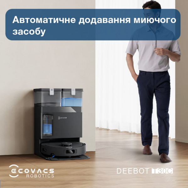 Робот-пилосос Ecovacs Deebot T30C Black (DLX71)