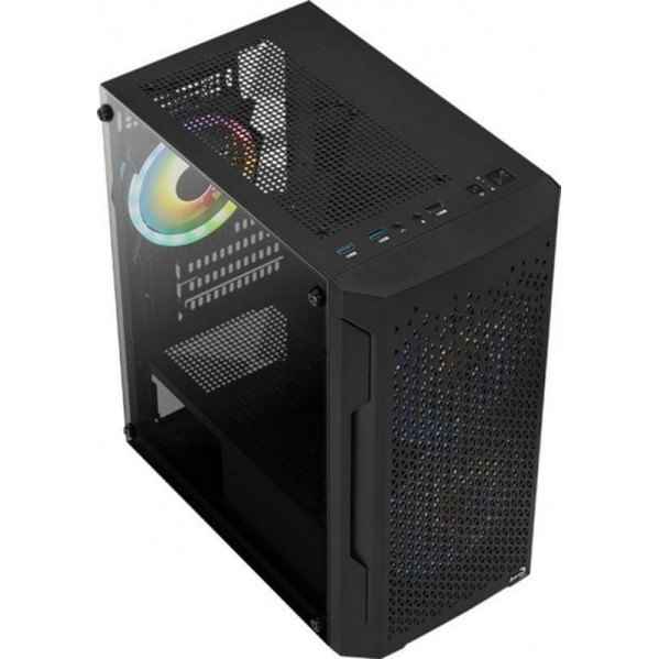 Корпус AeroCool Trinity Mini-G-BK-v2 (ACCS-PV32033.11) Black без БЖ