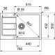 Кухонна мийка Franke Sirius 2.0 S2D 611-78 XL Сірий (143.0621.339)