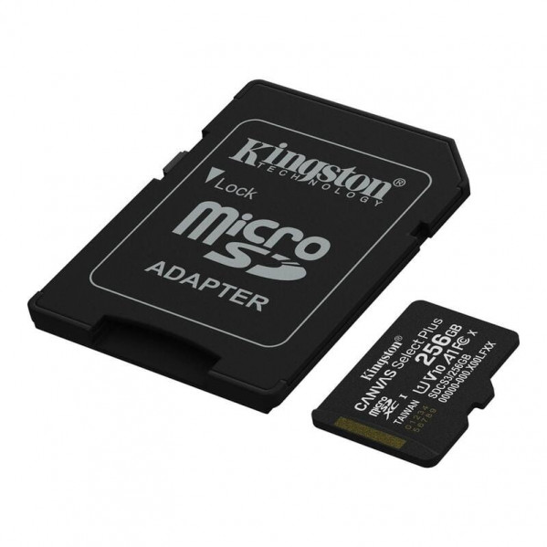 Карта пам`яті MicroSDXC 256GB UHS-I Class 10 Kingston Canvas Select Plus R150MB/s (SDCS3/256GBSP)