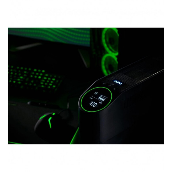 Джерело безперебійного живлення APC Back-UPS Pro 2200VA/1320W LCD, USB, 4xSchuko, 2xC13 (BGM2200B-GR)