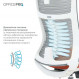 Крісло офісне Officepro Balance OC550-W-DG-OR White/Dark Gray/Orange
