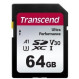 Карта пам`яті SDXC  64GB UHS-I/U3 Class 10 Transcend 340S R160/W50MB/s 4K (TS64GSDC340S)