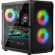 Корпус LogicConcept Portos Mesh+Glass ARGB Black без БЖ (AM-PORTOS-10-0000000-0002)