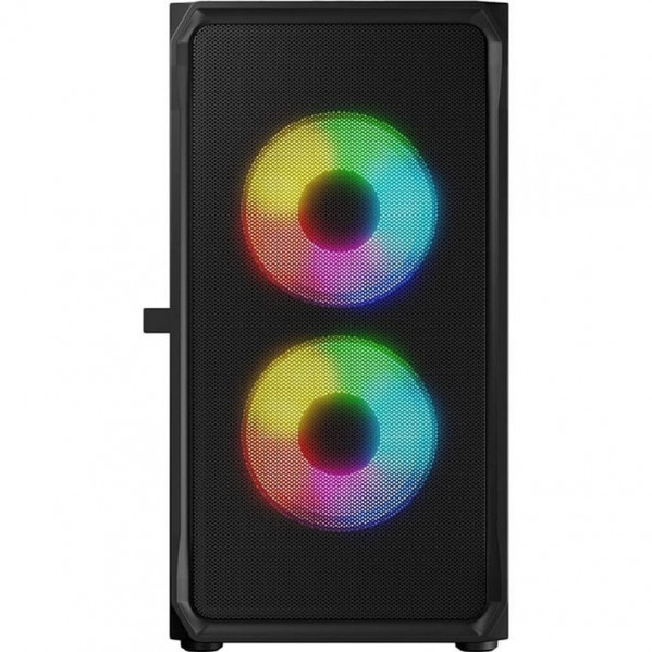 Корпус LogicConcept Portos Mesh+Glass ARGB Black без БЖ (AM-PORTOS-10-0000000-0002)
