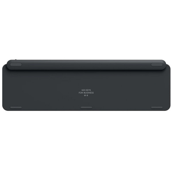 Клавіатура бездротова Logitech MX Keys Advanced for Business Wireless Illuminated UA Graphite (920-010251)
