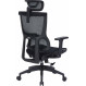 Крісло офісне Officepro Elegant OC660-B-B-B Black