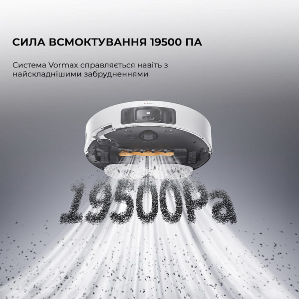 Робот-пилосос Dreame Bot L50 Pro Ultra White (RLL84CE)
