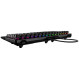 Клавіатура бездротова Asus ROG Falcata Split Magnetic Switch EN RGB Black (90MP043H-BKUA20)