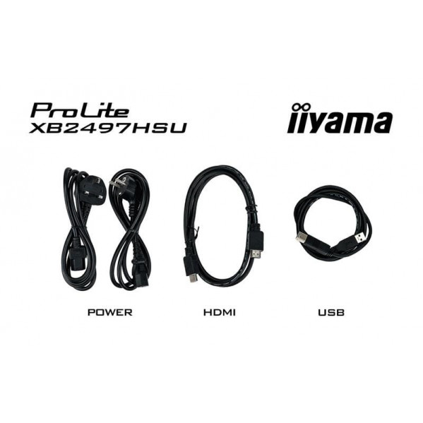 Монітор Iiyama 23.8" XB2497HSU-B1 IPS Black 120Hz