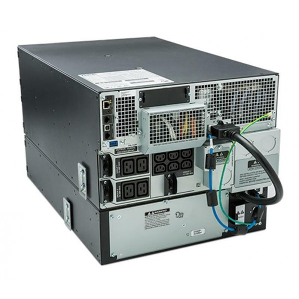 Джерело безперебійного живлення APC Smart-UPS SRT 10000VA, Online, 6хIEC 320 C13, 4хIEC 320 C19, RJ-45, USB, LCD, металл (SRT10KRMXLI)