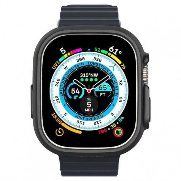 Чохол Spigen Thin Fit до Apple Watch Ultra 49mm Black (ACS05458)