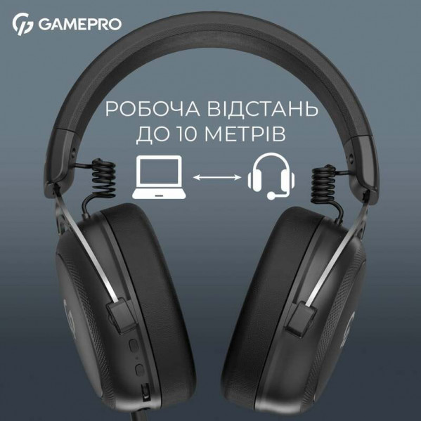 Гарнітура GamePro Asgard Skald Black (HSW160B)
