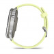 Смарт-годинник Garmin Venu 4 45mm Silver with Citron Silicone (010-03014-42)