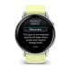 Смарт-годинник Garmin Venu 4 45mm Silver with Citron Silicone (010-03014-42)