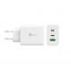 Мережевий зарядний пристрій J5create GaN USB-C 65W White (JUP3365E-EN)