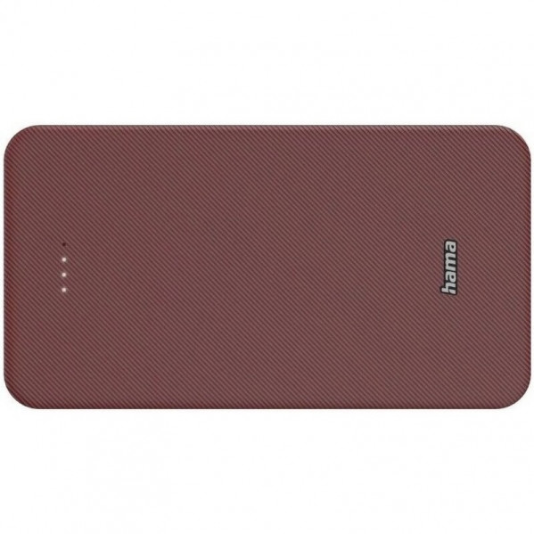 Універсальна мобільна батарея Hama 20000mAh 15W Red (00201717)